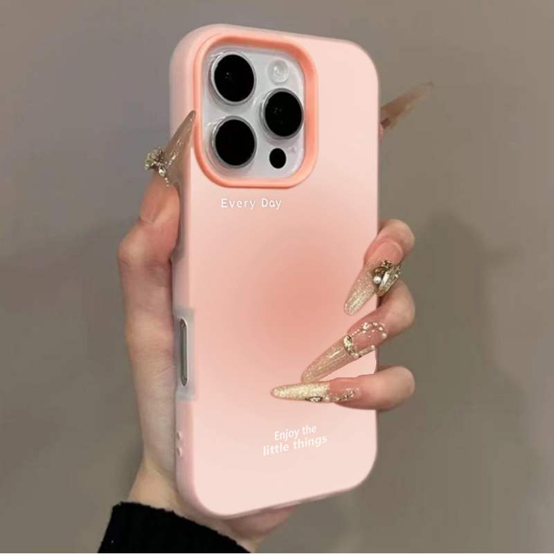Gradient Color Case - Розовый чехол с градиентным узором для