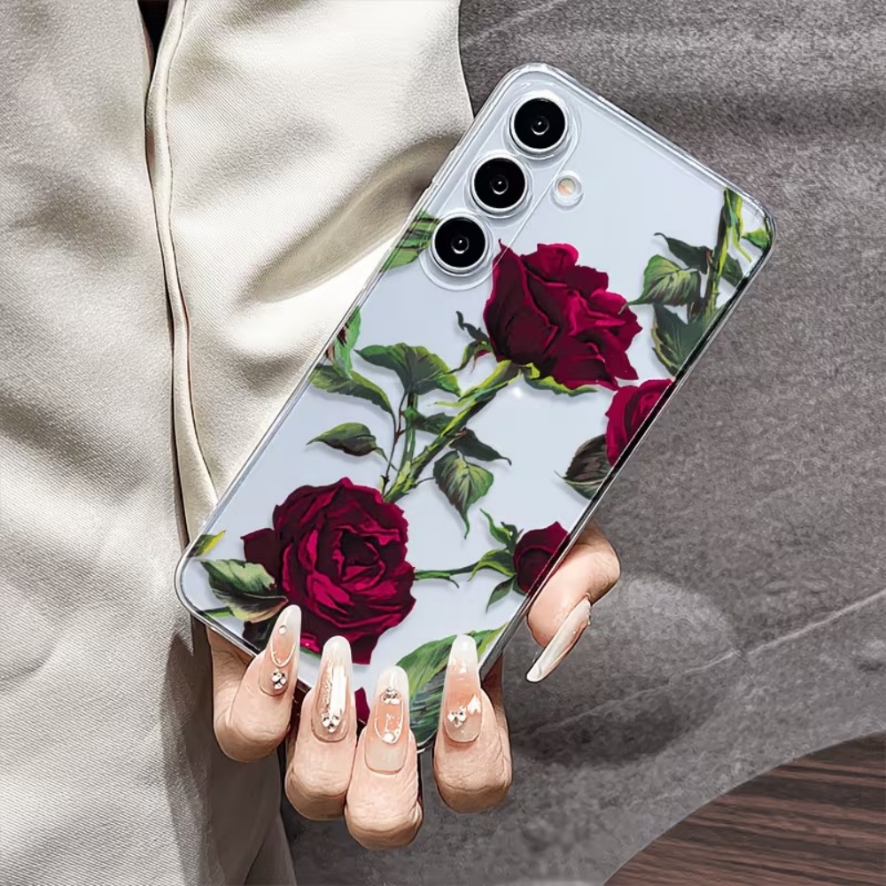 Phone Cases Aesthetic - Эстетичный прозрачный противоударный чехол из ТПУ