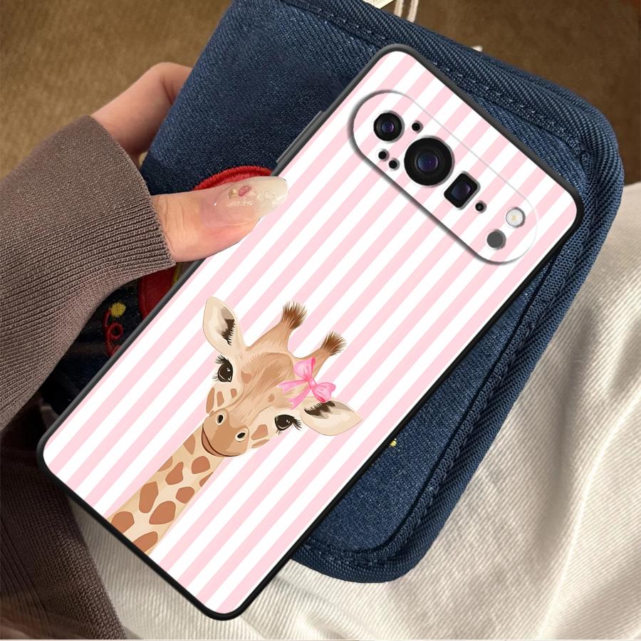 Phone Cases Pixel 10 Pro - Чехол для телефона с рисунком жирафа