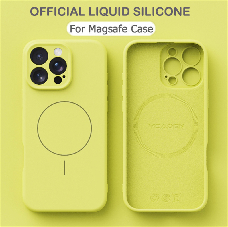 Phone Cases Arc - Магнитный жидкий силиконовый чехол для MagSafe