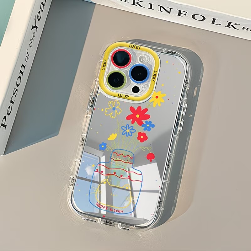 Phone Cases Xs Iphone - Летний чехол-зеркало с дизайном «Кошка в