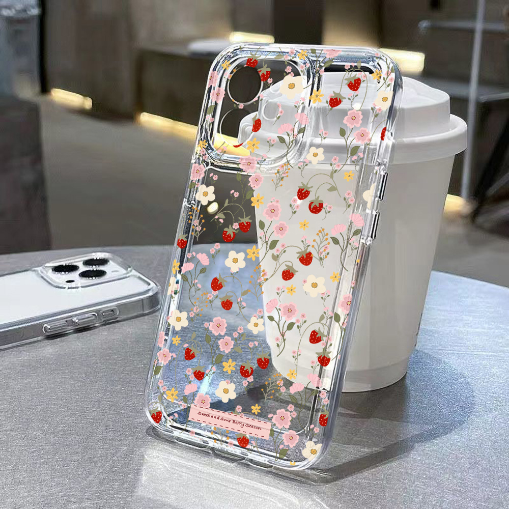 Phone Cases Aesthetic - Эстетичный цветочный чехол для iPhone 17
