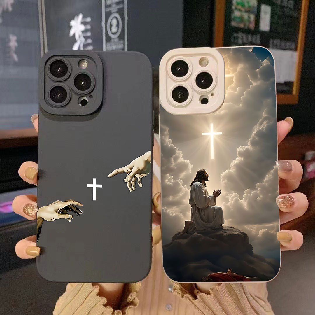 Phone Cases Jesus - Противоударный чехол для телефона с изображением