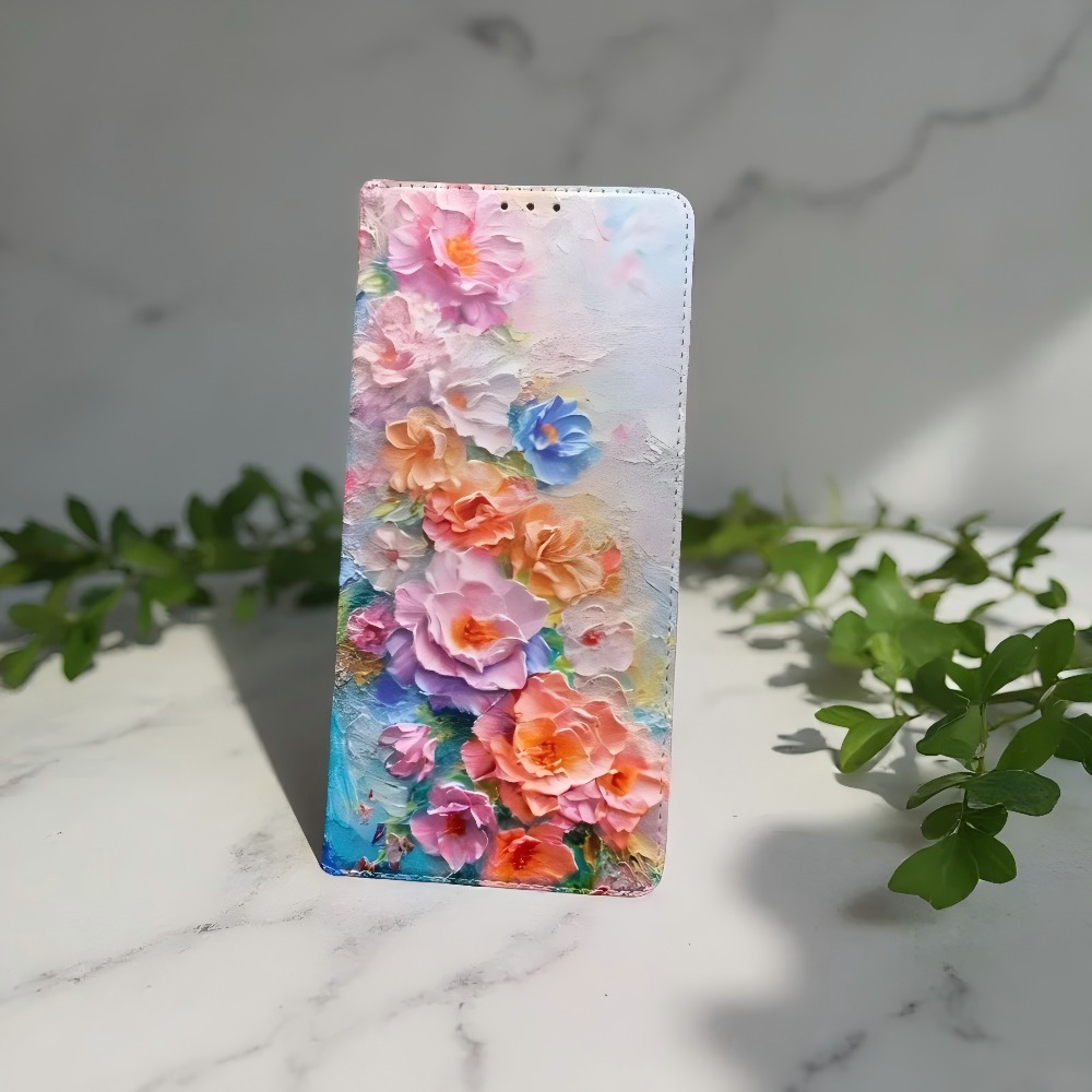 Phone Cases Galaxy S26 - Кожаный чехол-кошелек с магнитной застежкой и