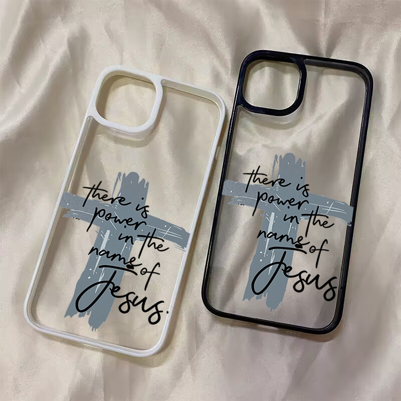 Phone Cases Jesus - Прозрачный чехол для телефона с религиозным