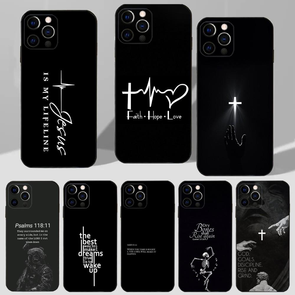 Phone Cases Jesus - Чехол для телефона Verse Christian Jesus