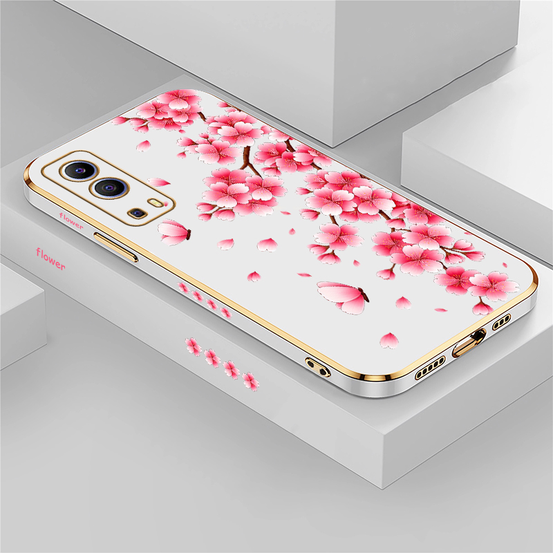 Phone Cases Vivo - Роскошный чехол для телефона с розовым