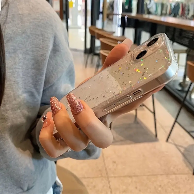 Прозрачный чехол Glitter Powde – обзор и цена Phone Cases Arc