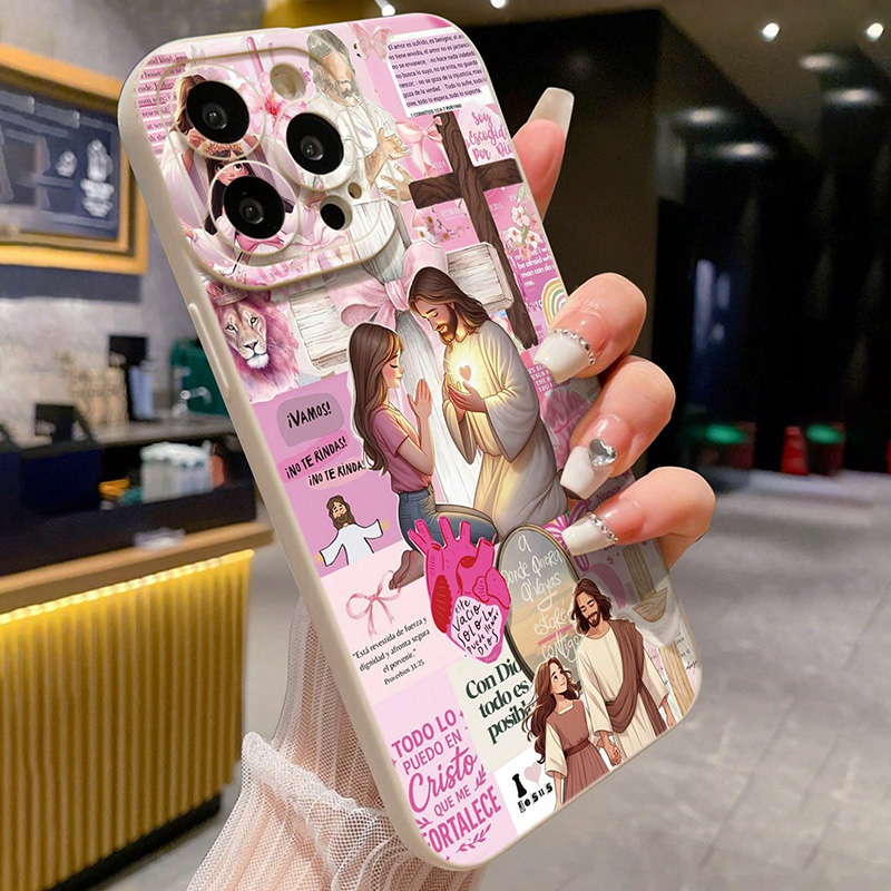 Религиозный красочный чехол дл – обзор и цена Phone Cases Jesus