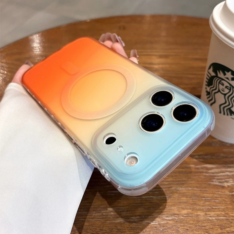 Новый роскошный тонкий матовый – обзор и цена Gradient Color Case