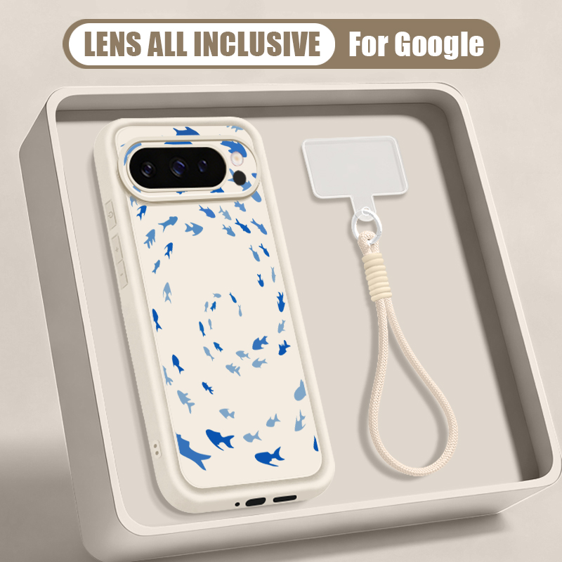 Чехол-ремешок с принтом китов- – обзор и цена Phone Cases Pixel 10 Pro