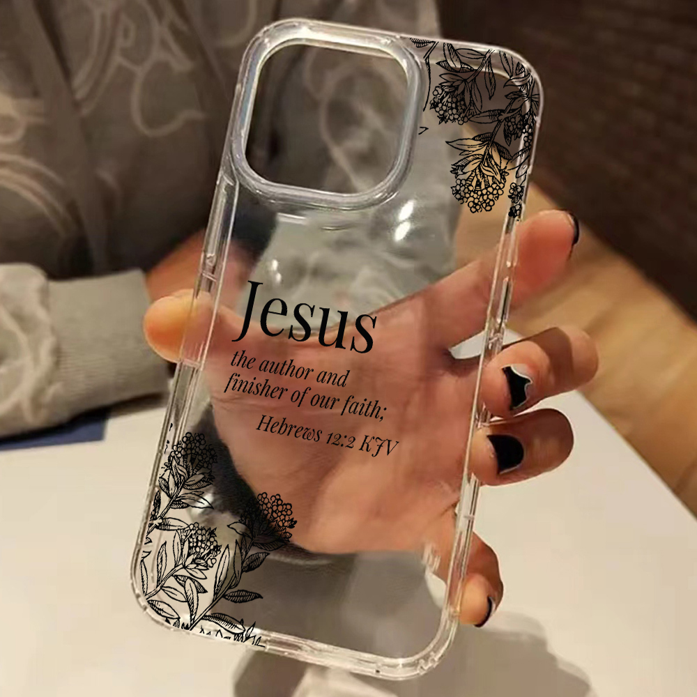 Прозрачный силиконовый чехол д – обзор и цена Phone Cases Jesus