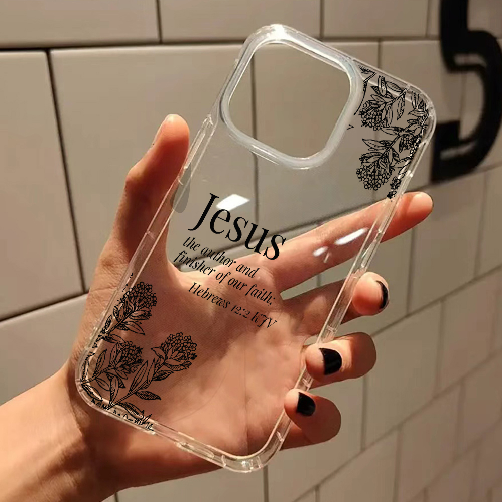 Прозрачный силиконовый чехол д – обзор и цена Phone Cases Jesus