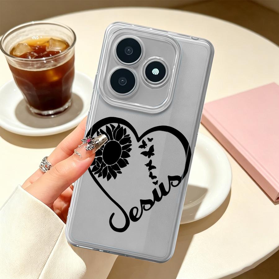 Прозрачный чехол для телефона  – обзор и цена Phone Cases Jesus