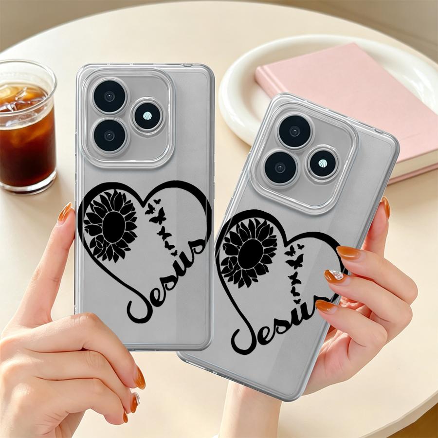 Прозрачный чехол для телефона  – обзор и цена Phone Cases Jesus