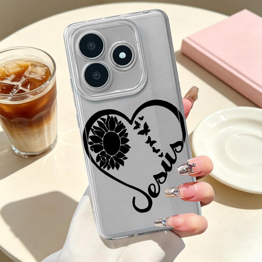 Прозрачный чехол для телефона  – обзор и цена Phone Cases Jesus