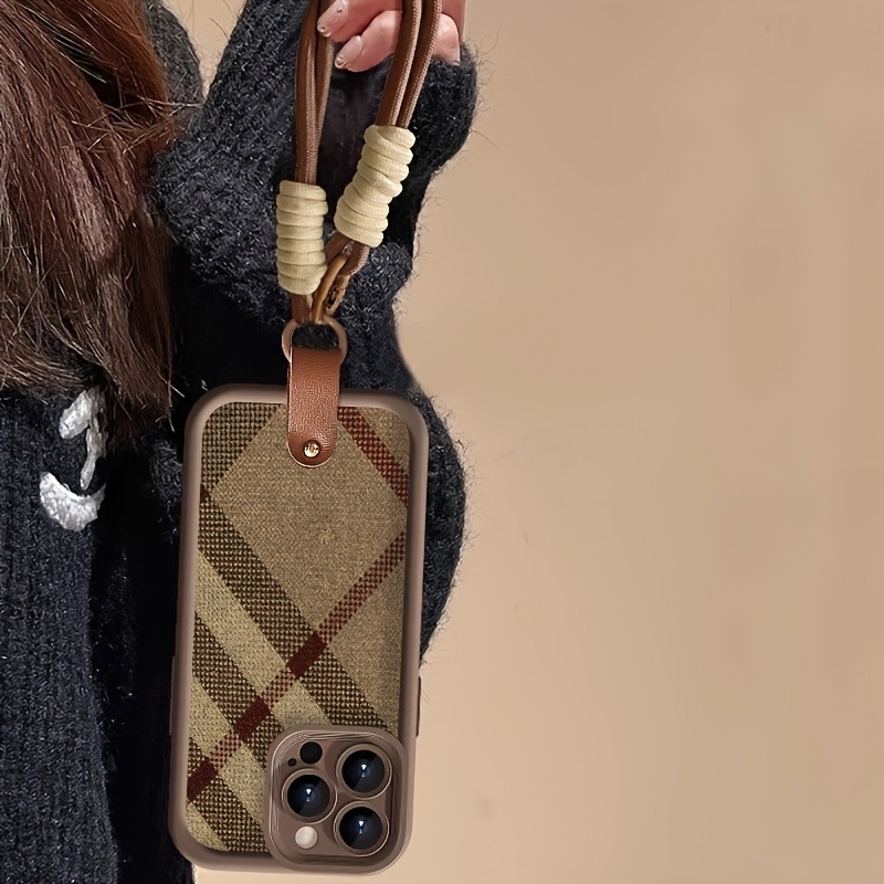 Коричневый чехол-накладка с ре – обзор и цена Phone Cases With Loop