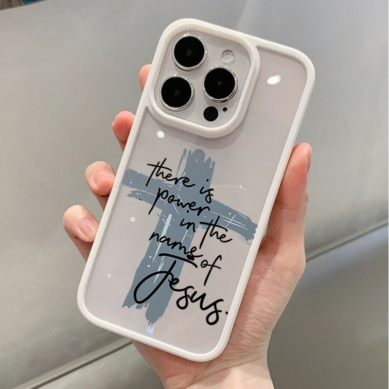 Прозрачный чехол для телефона  – обзор и цена Phone Cases Jesus
