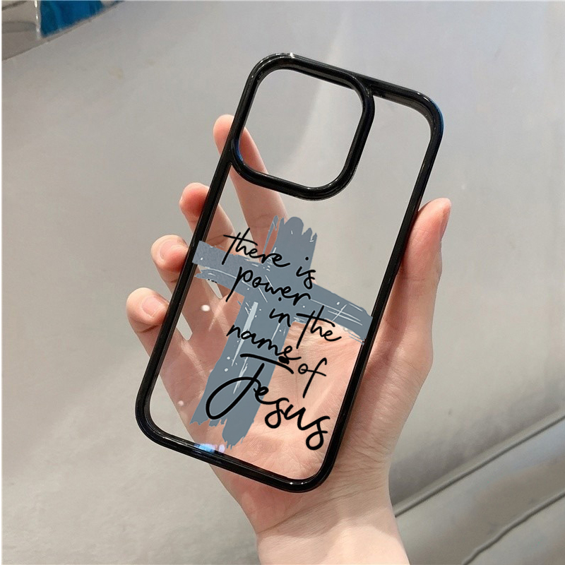 Прозрачный чехол для телефона  – обзор и цена Phone Cases Jesus
