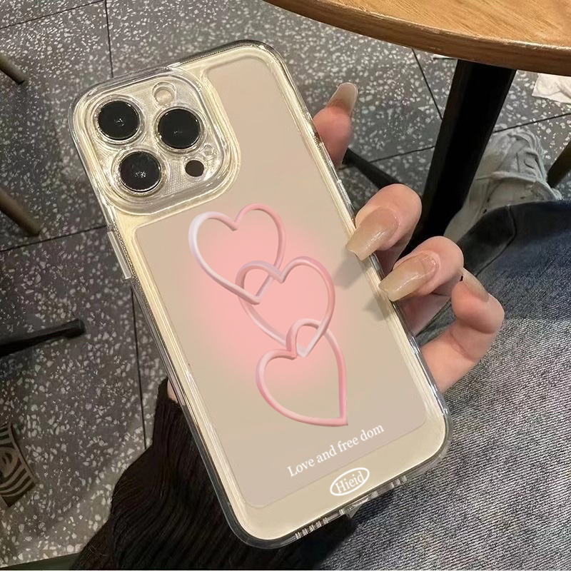 Ручная роспись, розовое сердце – обзор и цена Phone Cases Protective