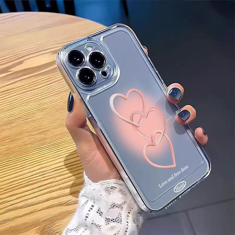 Ручная роспись, розовое сердце – обзор и цена Phone Cases Protective